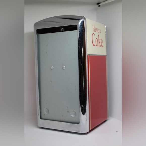 Vintage Coca Cola Napkin Holder - Picture 2 of 5